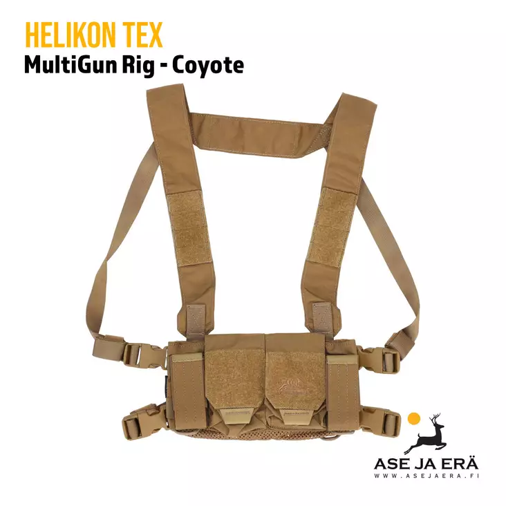 Helikon-Tex MultiGun Rig Coyote tuotekuva - Reput ja laukut - 5908218740341 - 4