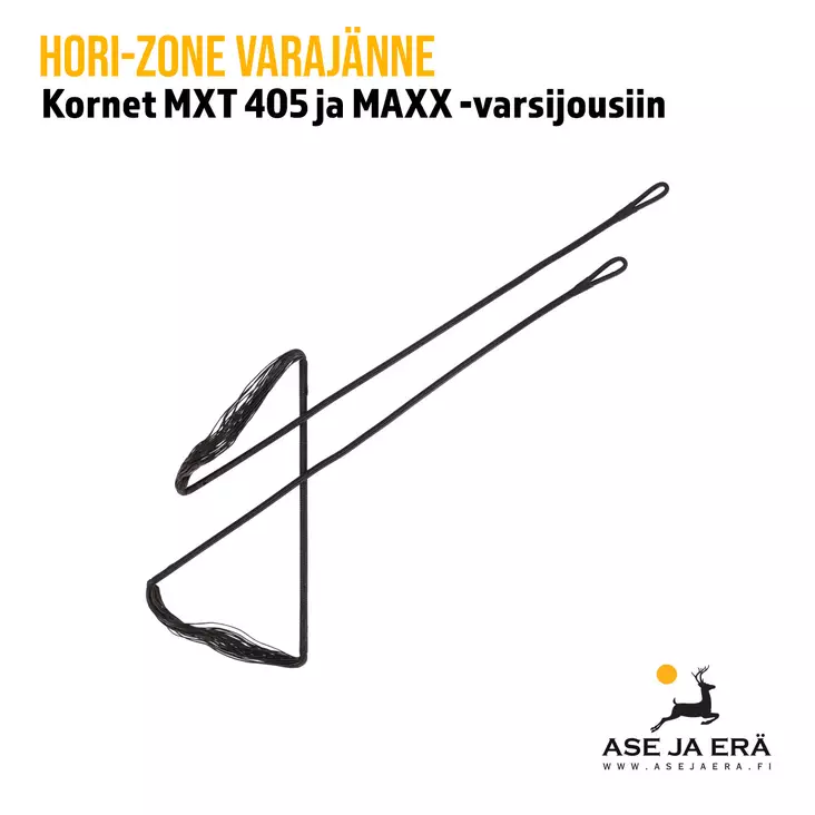 Hori-Zone varajänne Kornet MXT 405 ja MAXX varsijousiin - Valmiit jänteet - 8717974984961 - 2
