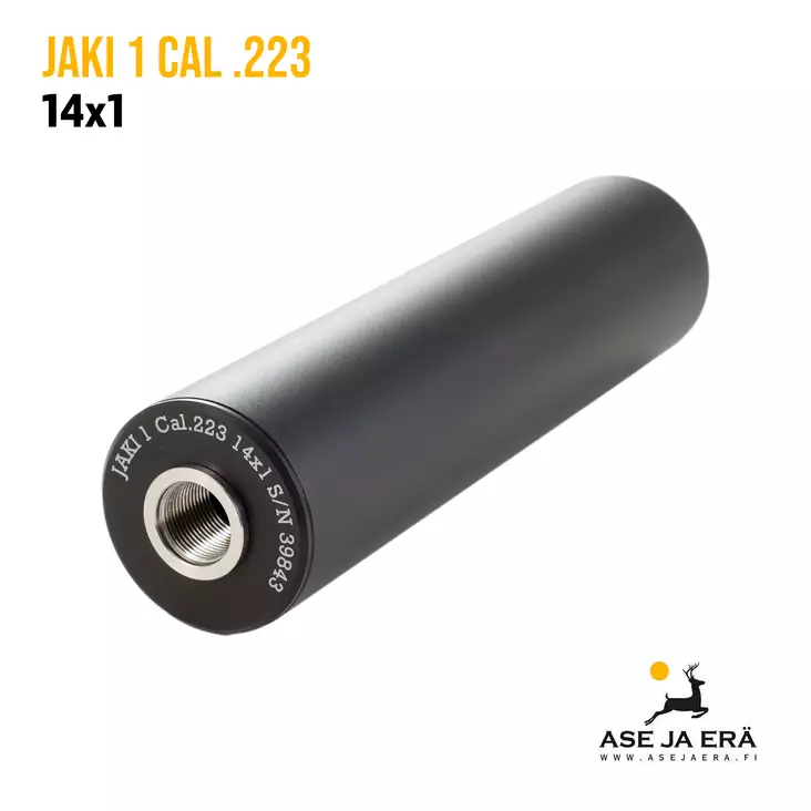 Jaki 1 cal .223 äänenvaimennin - Jaki äänenvaimentimet - jaki1cal223M14x1 - 4