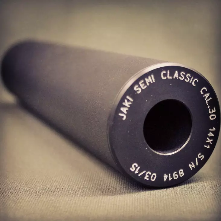 Jaki Semi Classic .30 äänenvaimentaja mattamusta - Jaki äänenvaimentimet - jakisemi30141 - 1