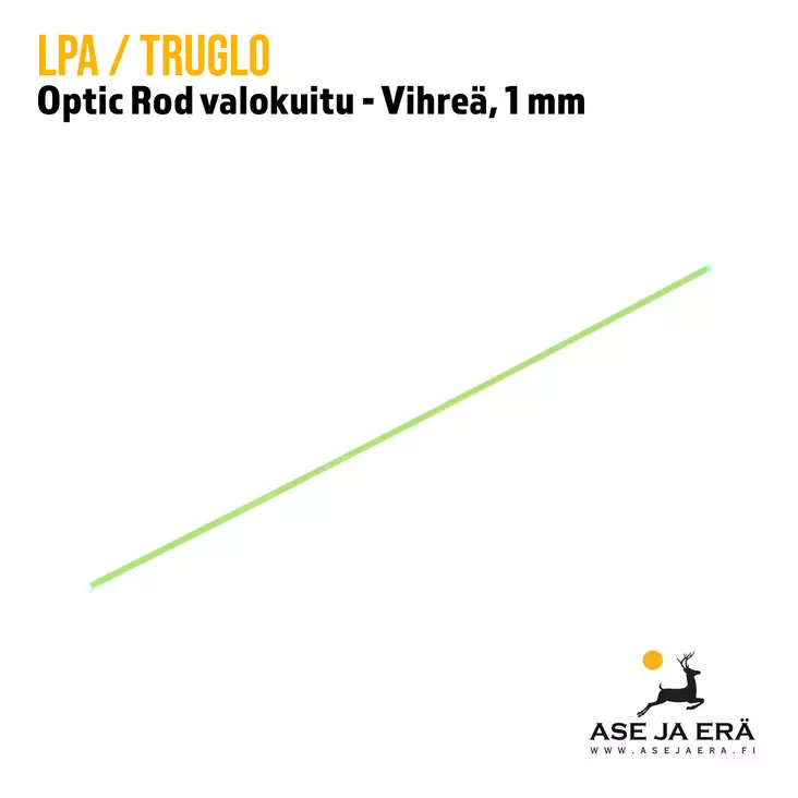 LPA Optic Rod valokuitu - Vihreä, 1 mm, kuitu - Kuitutähtäimet kivääriin - 40301101 - 20