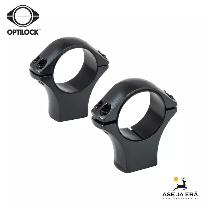 Optilock 1" HIGH renkaat - 1" kiikarinrenkaat - 6438053049051 - 1