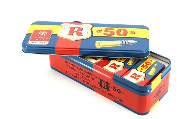 RWS R50 .22LR juhlasarja 500kpl - 22 Subsonic patruunat - 4000294188831 - 1