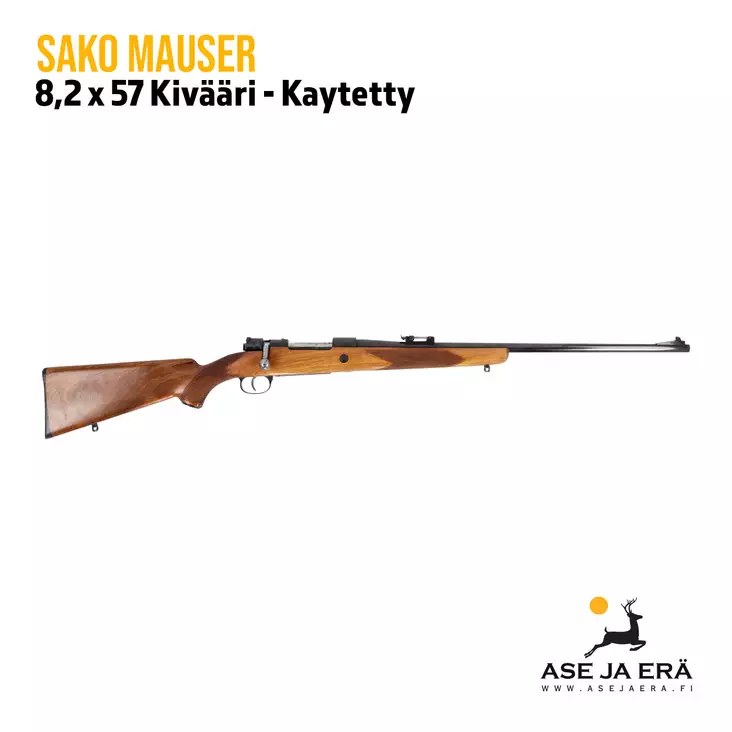 Sako Mauser 8,2x57 Metsästyskivääri käytetty - Käytetyt kiväärit - 106911 - 1