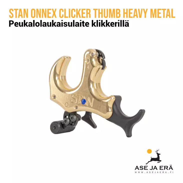 STAN OnneX Clicker Thumb Heavy Metal laukaisulaite - Sormilaukaisulaitteet - 850036084761 - 1