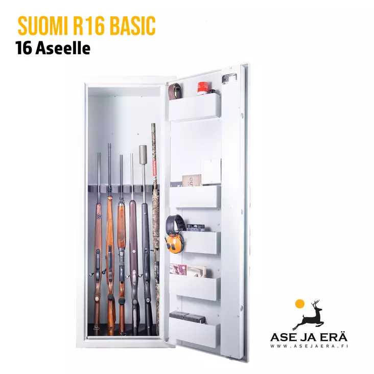 Suomi R16 Basic Asekaappi - Asekaappi 11-19 aseelle - 6438347031601 - 1