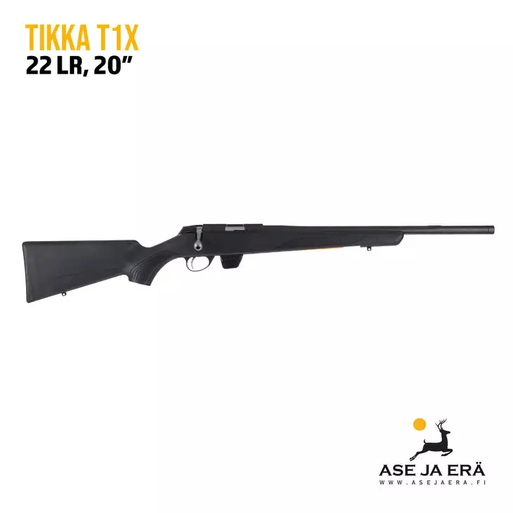 Tikka T1x MTR Rimfire 22LR pienoiskivääri päivitetty versio - Pulttilukkoiset pienoiskiväärit - 6438053162637 - 1