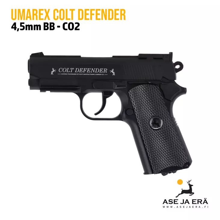 Umarex Colt Defender Musta CO2 ilmapistooli - BB kuula ilmapistoolit - 4000844443731 - 1