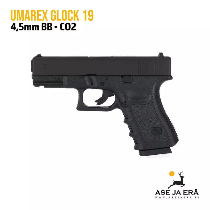 Umarex Glock 19 4,5mm CO2 ilmapistooli - BB kuula ilmapistoolit - 4000844647641 - 1