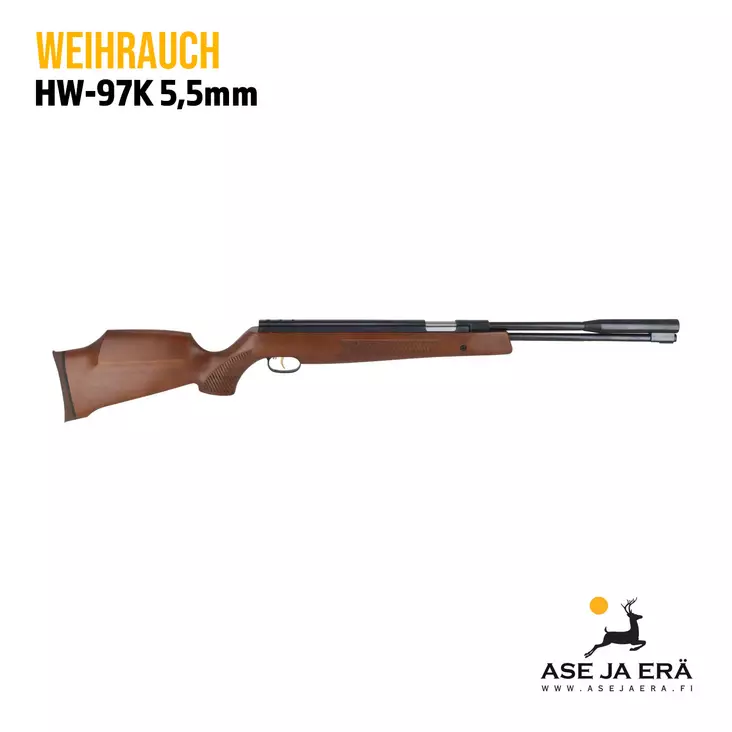 Weihrauch HW-97K 5,5mm ilmakivääri - Vipuviritteiset ilmakiväärit - 4042406104681 - 1