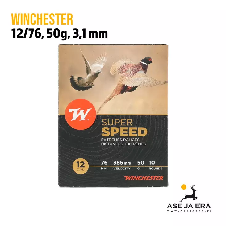 Winchester SuperSpeed G2 12/76 50g haulikonpatruuna - 12/76 metsästyspatruunat - 634957818151 - 1