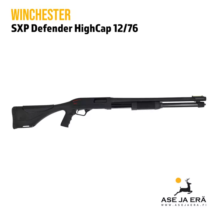 Winchester SXP Defender High Capacity 12/76 20" pumppuhaulikko - Pumppuhaulikot - 634957371311 - 2