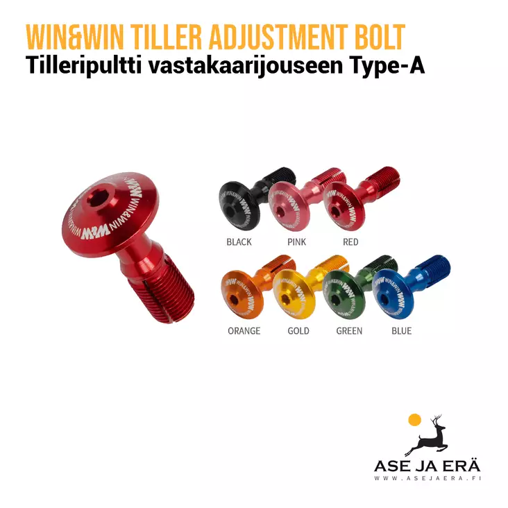 Win&Win tilleripultti vastakaarijousen runkoon - Tähtäinjousen varaosat - 8718484421151 - 1