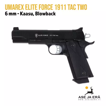Umarex Elite Force 1911 TAC TWO airsoft kaasu blowback - Yleiskuva - Pistoolit ja -revolverit - 4000844772022 - 1