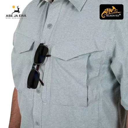 Helikon-Tex Defender Mk2 Ultralight lyhythihainen paita misty blue - Kauluspaidat - KODUSAP88B02 - 2