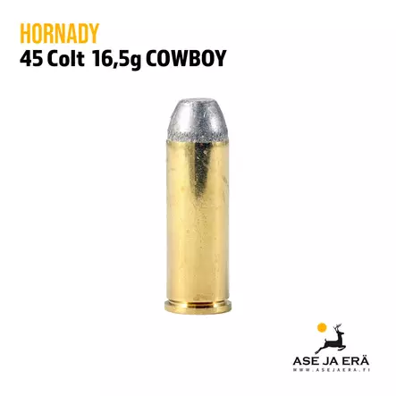 Hornady Cowboy 45 Colt 16,5g - Revolverin patruunat - 090255391152 - 2