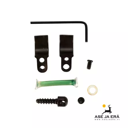 Mikes hihnalenkkisarja SG1592-2 19,7 mm haulikonpiipuille - Hihnalenkit - 043699159222 - 3