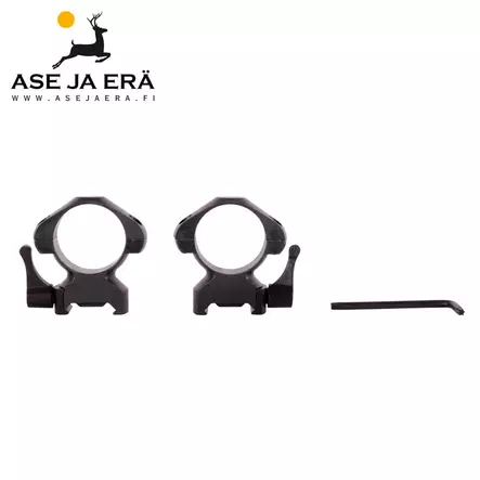 Scandium W-QR 30 mm High renkaat Weave - 30mm kiikarinrenkaat - 7340143713812 - 2