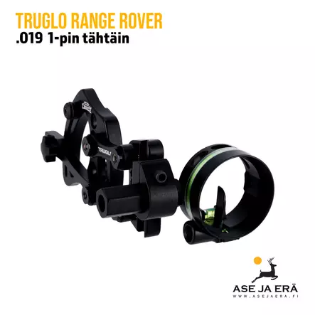 TruGlo Range Rover Standard .019" 1-pinninen tähtäin - Taljajousen tähtäimet - 788130016992 - 1