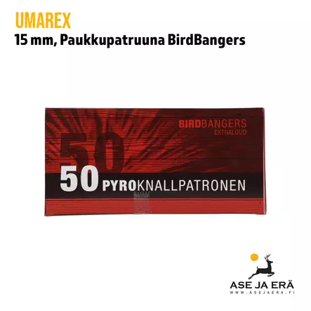 Umarex 15mm Paukkupatruuna 50kpl - Käsiaseen patruunat - 4000844406002 - 2