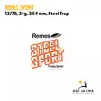 12/70 Steel Sport Nobel 24g No 7 Haulikon kiekkopatruuna - Haulikon ratapatruunat - 3268790022122 - 12