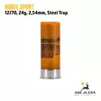12/70 Steel Sport Nobel 24g No 7 Haulikon kiekkopatruuna - Haulikon ratapatruunat - 3268790022122 - 4