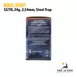 12/70 Steel Sport Nobel 24g No 7 Haulikon kiekkopatruuna - Haulikon ratapatruunat - 3268790022122 - 7