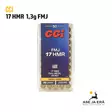 17HMR CCI FMJ 1,3g pienoiskiväärin patruuna - 17HMR patruunat - 076683000552 - 1