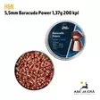 5,5mm H&N Baracuda Power 1,37g 200 kpl  ilmakiväärinluoti - Kansi avoinna - 5,5 mm luodit - 4047058015002 - 11