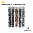 5,5 mm H&N Hunter 5 luodin testipakkaus - 5,5 mm luodit - 4047058019642 - 4