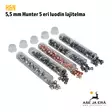5,5 mm H&N Hunter 5 luodin testipakkaus - 5,5 mm luodit - 4047058019642 - 5