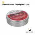 5,5mm JSB Predator Polymag Short ilma-ase luoti 200 kpl - rasia sivusta - 5,5 mm luodit - 8594180450752 - 9