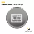 6,35mm H&N Hornet -ilmakivääriluoti 150 kpl - rasian pohja, EAN näkyvissä - 6,35 mm luodit - 4047058019192 - 11