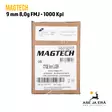 9mm Magtech FMJ 8g (9B) pistoolipatruuna - 9mm pistoolin patruunat - 7891798042852 - 12