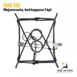 Duke 330 majavaraudat 1 kpl - myyntipakkaus EAN - Hetitappavat raudat - 011627004302 - 6