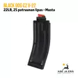 Black Dog CZ V-22 22LR, 25 patruunan lipas - Musta, vasen sivu - Toiminnallisten aseiden lippaat - 100027252 - 2