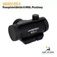 Umarex RDS 6 punapistetähtäin - vasemmalta etuviistosta, linssinsuojus paikallaan - Punapistetähtäimet - 4000844561732 - 10