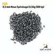 4,5 mm H&N Neue Spitzkugel 0,56g ilmakivääriluoti, 500 kpl - 500 luotia kuvassa - 4,5 mm ilmakivääriluodit - 4047058002552 - 4