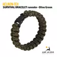 Helikon-Tex SURVIVAL BRACELET Paracord ranneke - Muut asusteet - 5908218717992 - 13