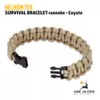 H SURVIVAL BRACELET Coyote - Muut asusteet - 5908218718012 - 5