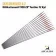 Skylon Novice 4.2 1100 28" feather 12 - tusina nuolia - Hiilikuitunuolet - 6426026560542 - 23