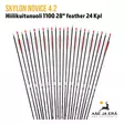 Skylon Novice 4.2 1100 28" feather 24 - lajitelma nuolia - Hiilikuitunuolet - 6426026560542 - 26