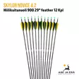 Skylon Novice 4.2 900 29" feather 12 - tusina nuolia - Hiilikuitunuolet - 6426026560542 - 12