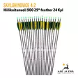 Skylon Novice 4.2 900 29" feather 24 - 2 tusinaa nuolia - Hiilikuitunuolet - 6426026560542 - 14