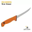 EKA luuveitsi 16 cm oranssi - sivulta - Avaus- ja nylkyveitset - 7391537301702 - 1