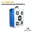 A & F Target Bag jousiammuntataulu 70x55x30 cm - Oikea takaviisto - Kannettavat taulut - 1177021012 - 9