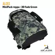 Alces MiniPack reppu 3D Fade Green - Reput - 7340143771492 - 8