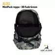 Alces MiniPack reppu 3D Fade Camo - yksityiskohta edestä - Reput - 7340143771492 - 7