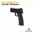 ASG CZ 75 Shadow SP-01 blowback CO2 4,5mm ilmapistooli - BB kuula ilmapistoolit - 5707843071482 - 3