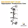 Bear Archery Adapt 2 taljajousipaketti Throwback Green / Camo - yleiskuva sivusta - RTS taljajousipaketit - 754806397672 - 1